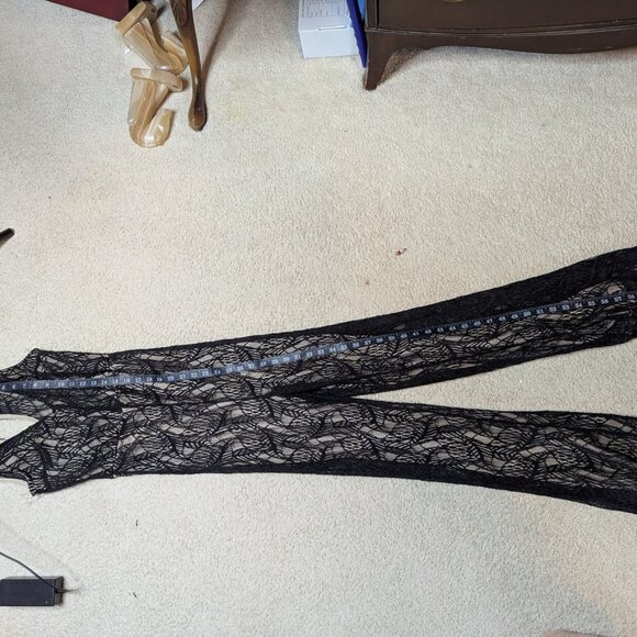 Love Stretch Lined Lace Sleeveless Jumpsuit Women's Size Medium NWT - Picture 13 of 16